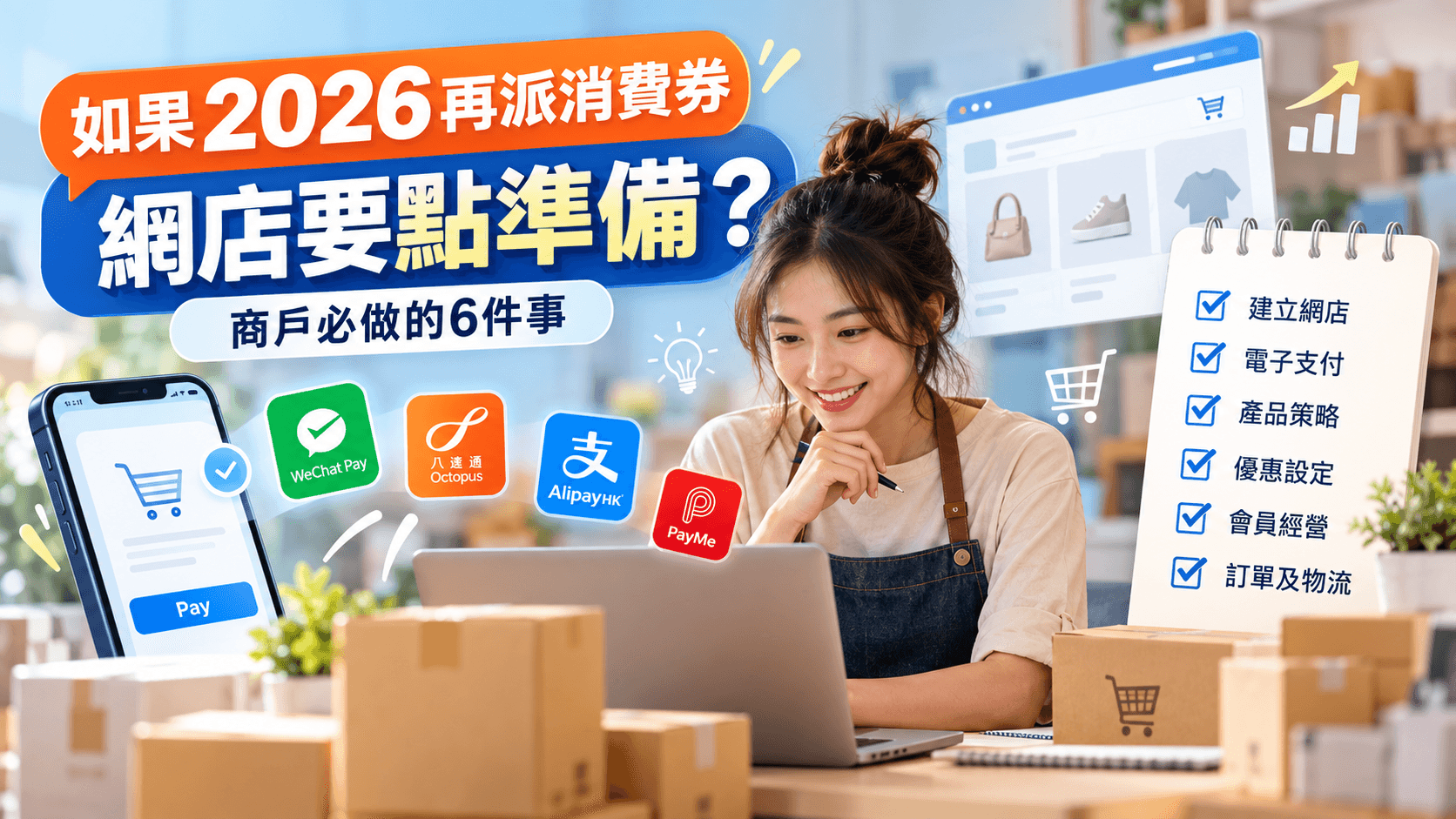 【SHOPAGE電商教室2026】消費券2026會再派嗎？回顧過往安排及商戶準備重點